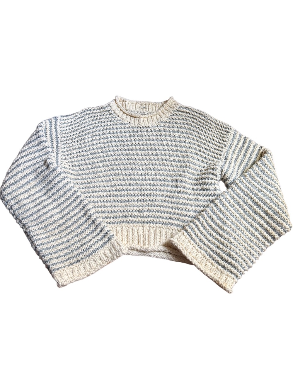 MOTHER The Bell Sleeve Jumper Roll Sweater